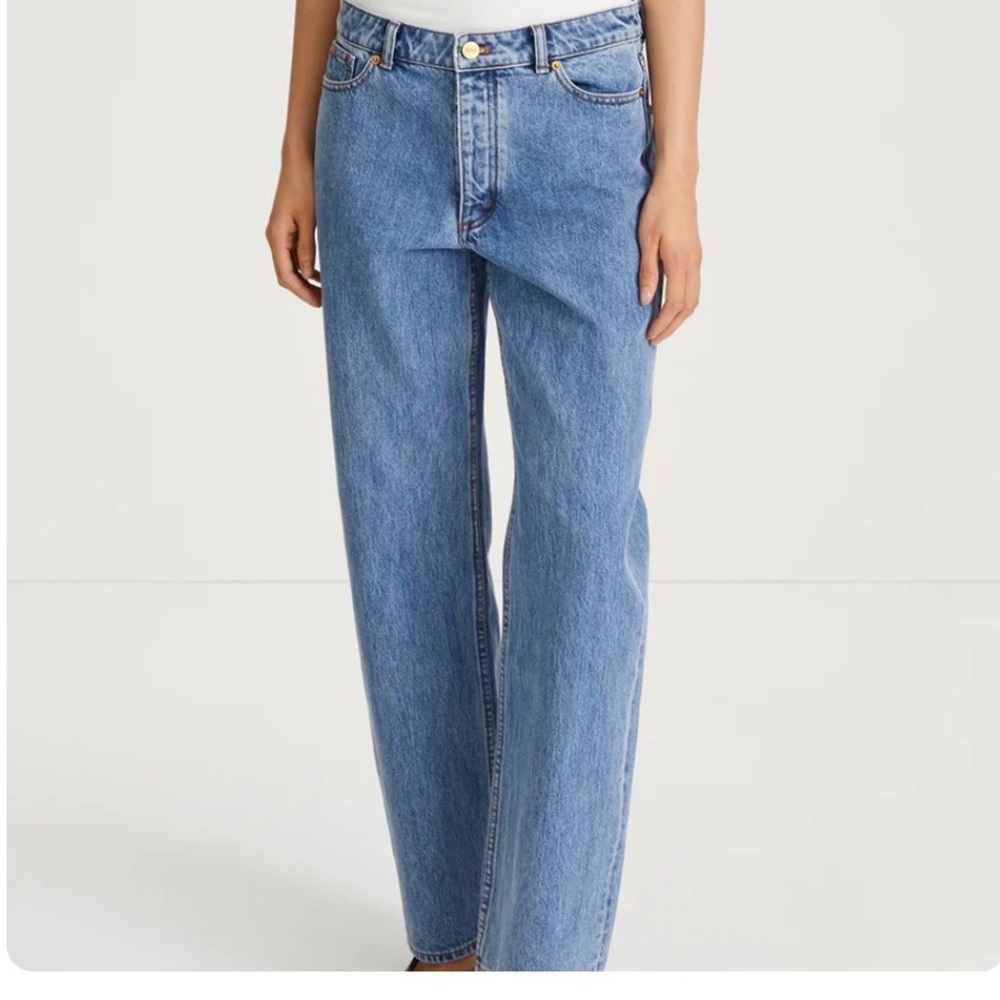STYLEIN KIM DENIM LOOSE FIT JEAN in Vintage Blue